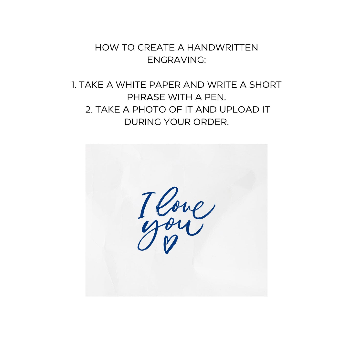 Handwritten round disc necklace