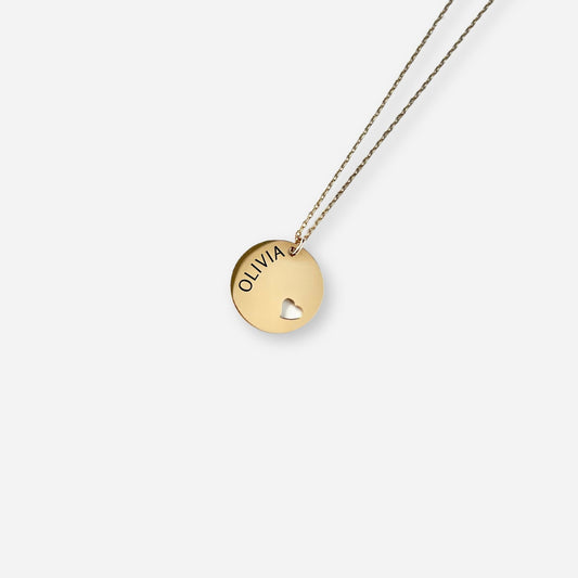 Mom necklace with kid names