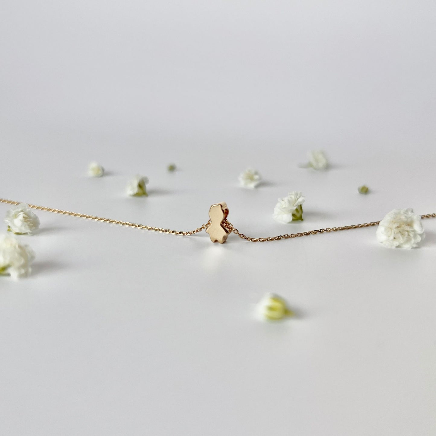 Kid charm mom necklace