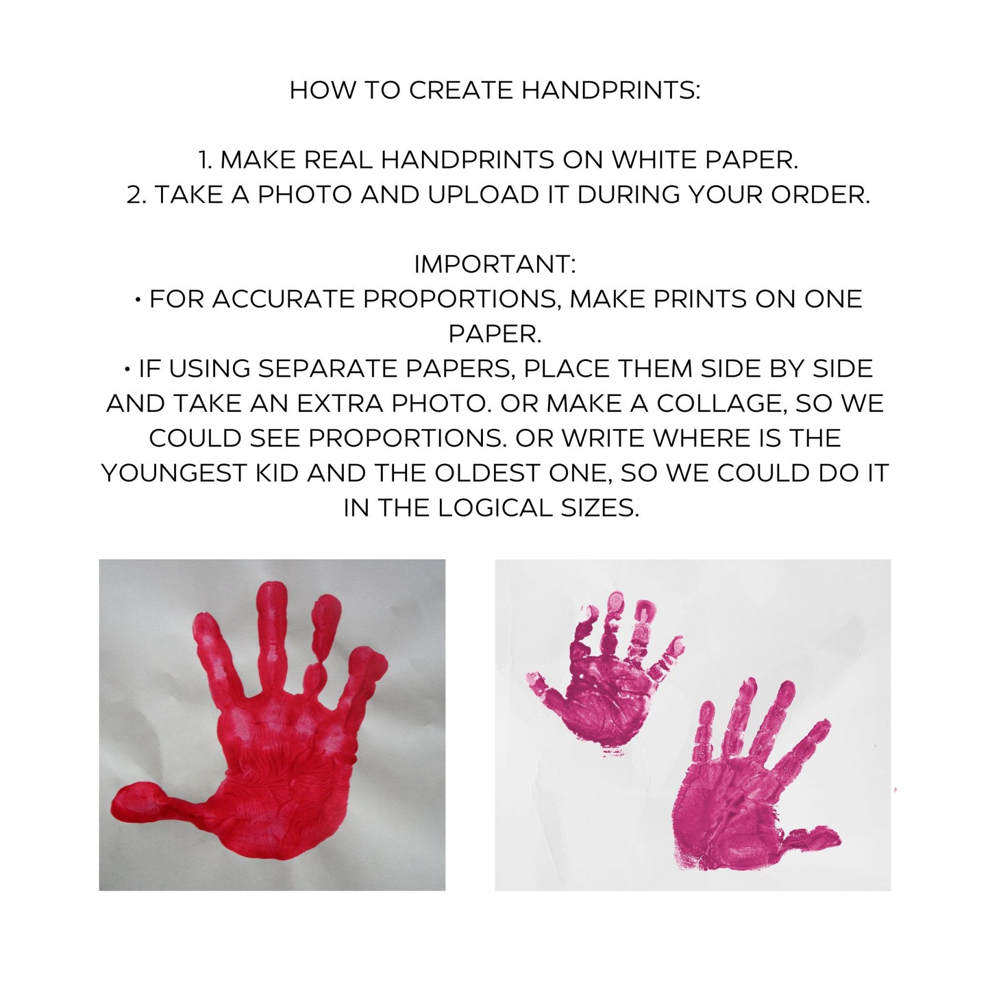 Handprint round disc cord bracelet